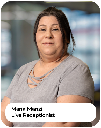 Maria Manzi - Live Receptionist